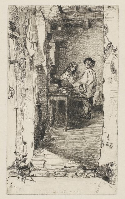 The Rag Gatherers by James Abbott McNeill Whistler